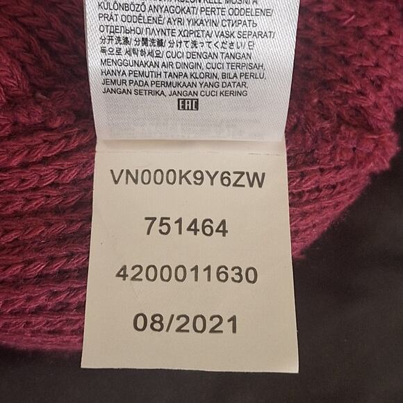 Vans Beanie UNISEX OSFM Pink Outdoor Cozy Winter Skater Punk Streetwear - Picture 7 of 8